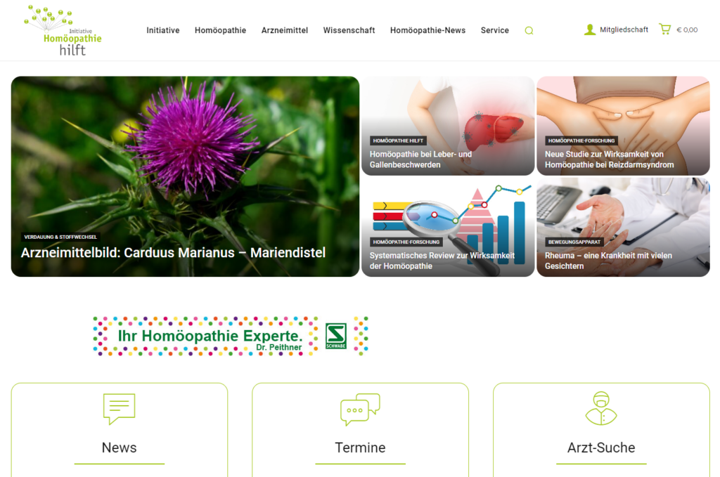 Initiative Homöopathie hilft
